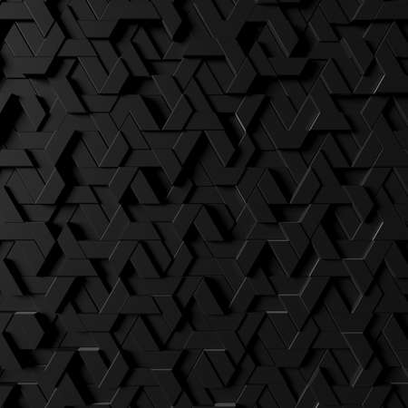 Abstract background of modern tile wall. 3D rendering.の写真素材