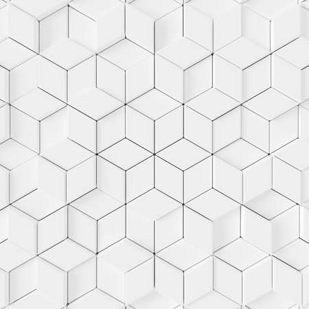 Abstract background of modern tile wall. 3D rendering.の写真素材