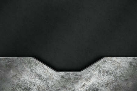 Abstract background of metal. 3D rendering.の写真素材