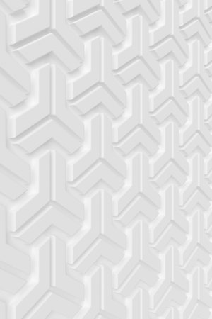 Abstract background of modern tile wall. 3D rendering.の写真素材