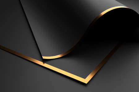 Abstract background with luxury concepts. 3D rendering.の写真素材