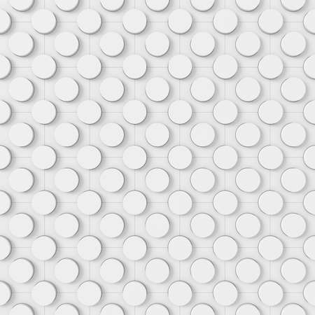 Abstract background of circle. 3D rendering.の写真素材