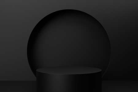Display stand design. 3D rendering.の写真素材