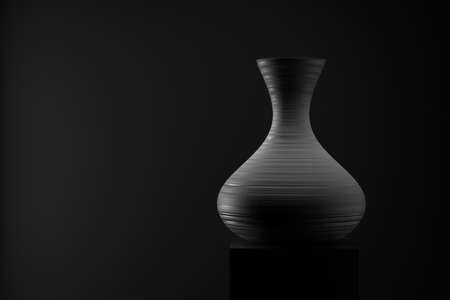 Vase. Ceramic design. 3D rendering.の写真素材