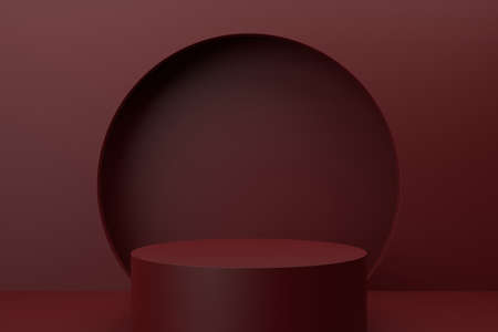 Display stand design. 3D rendering.の写真素材