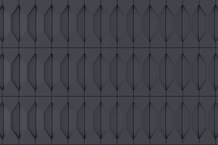 Modern wall design. 3D rendering.の写真素材