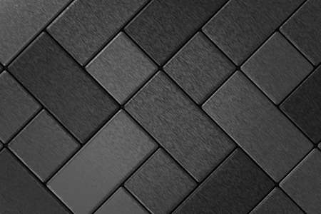 Abstract background design with dark tone. 3D rendering.の写真素材