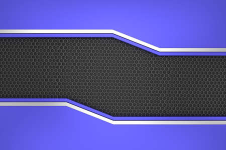 Metallic background. 3D background design. 3D template design.の写真素材