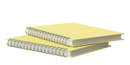 3D book. Notebook. 3D illustration.の写真素材