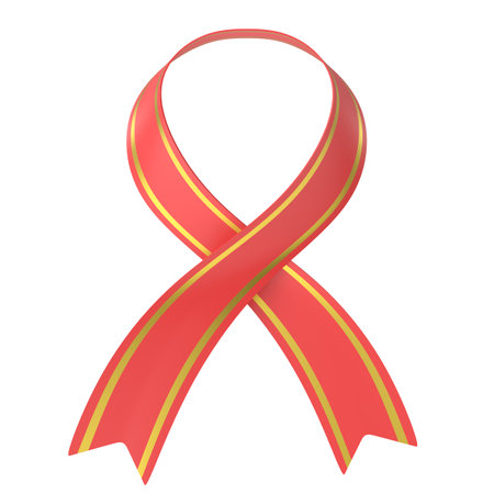 3D ribbon. 3D illustration. 3D rendering.の写真素材