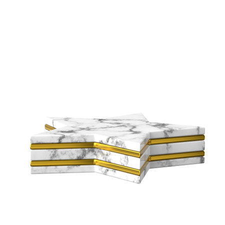 Product display. Product podium. 3D illustration.の写真素材