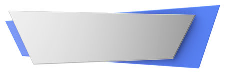 3D button. Empty button. 3D illustration.の写真素材