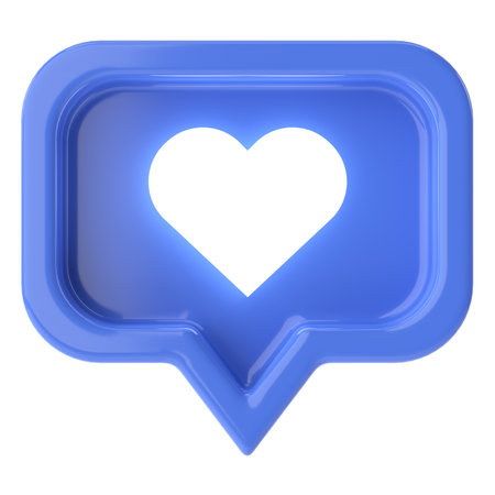 3D like icon. 3D illustration.の写真素材