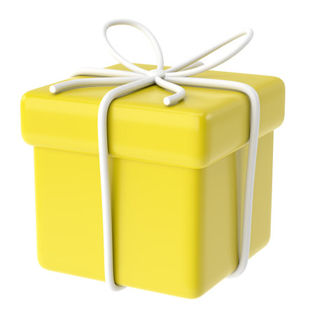 3D gift box. 3D illustration.の写真素材