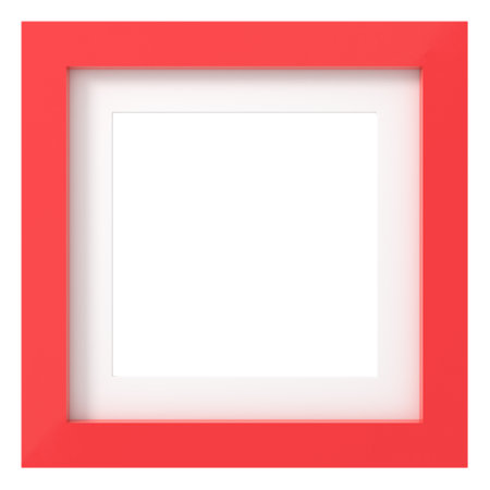 Modern frame. 3D square shape frame. 3D decoration.の写真素材