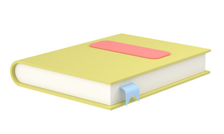 3D book. Notebook. 3D illustration.の写真素材