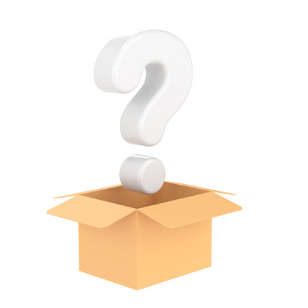 Mystery box. Lucky box. 3D element.の写真素材