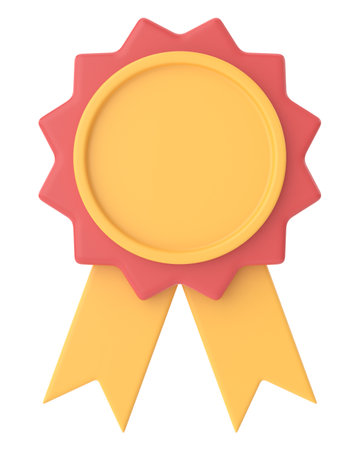 Bestseller badge. 3D badge. 3D illustration.の写真素材