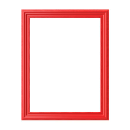 3D frame. Modern frame. 3D illustration.の写真素材