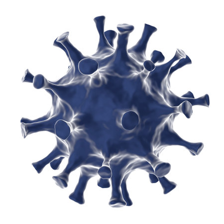 3D virus. Corona Virus Disease. 3D element.の写真素材