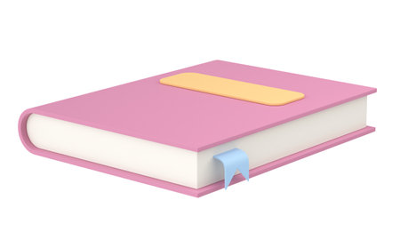 3D book. Notebook. 3D illustration.の写真素材