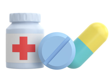 Medicine. 3D illustration.の写真素材