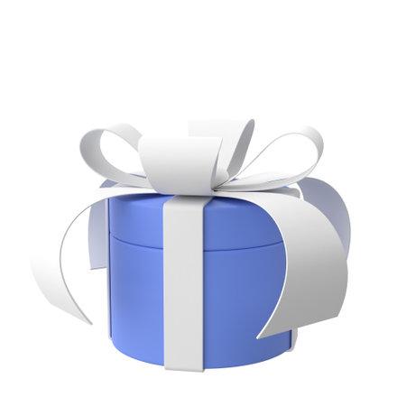 3D gift box. 3D illustration.の写真素材