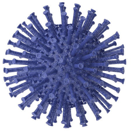3D virus. Corona Virus Disease. 3D illustration.の写真素材