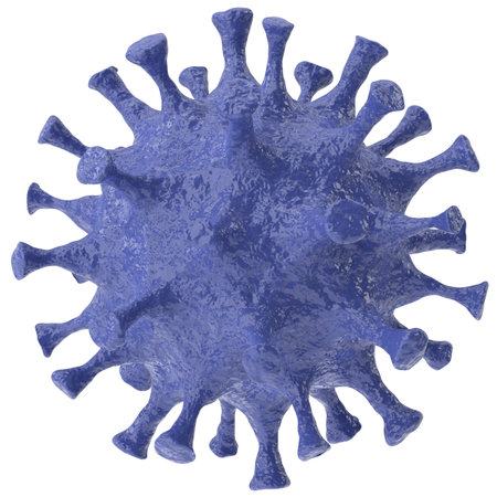 3D virus. Corona Virus Disease. 3D illustration.の写真素材