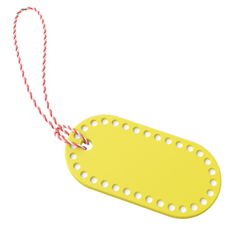 3D tag. 3D label. Sale tag.の写真素材