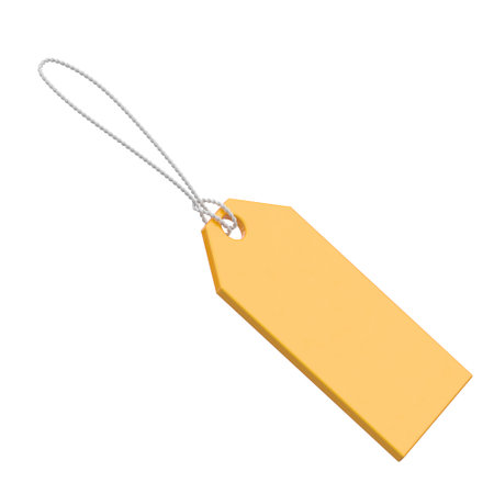3D tag for web banner decoration.の写真素材