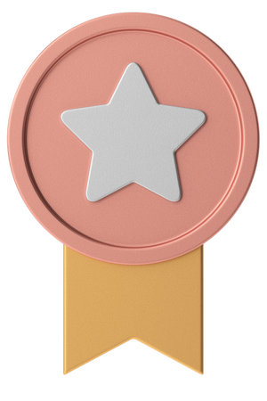 Bestseller Tag. top rate Marker. 3D illustration.の写真素材