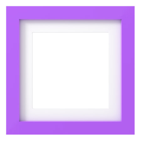 Modern frame. 3D square shape frame. 3D decoration.の写真素材