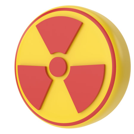 Warning sign. Dangerous sign. 3D illustration.の写真素材