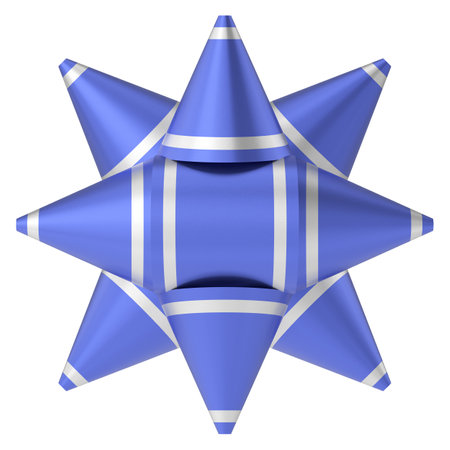 Ribbon. 3D bow. 3D illustration.の写真素材