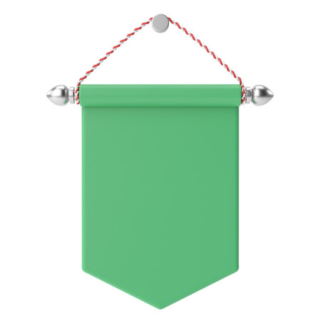3D flag. 3D label. 3D tag.の写真素材