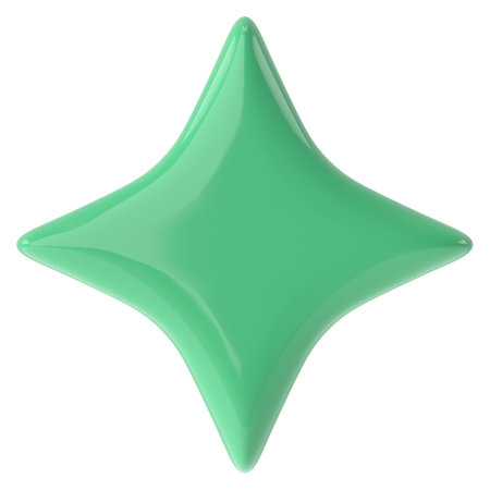 Starburst. 3D star. Spangle effect. 3D illustration.の写真素材