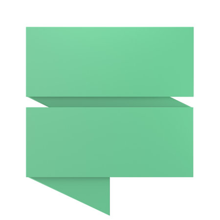 Speech bubble. 3D text box. 3D illustration.の写真素材