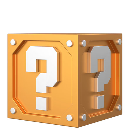 Mystery box. Lucky box. 3D illustration.の写真素材