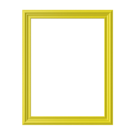 3D frame. Modern frame. 3D illustration.の写真素材