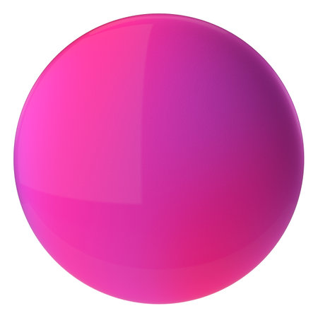 3D button. Empty button. 3D illustration.の写真素材