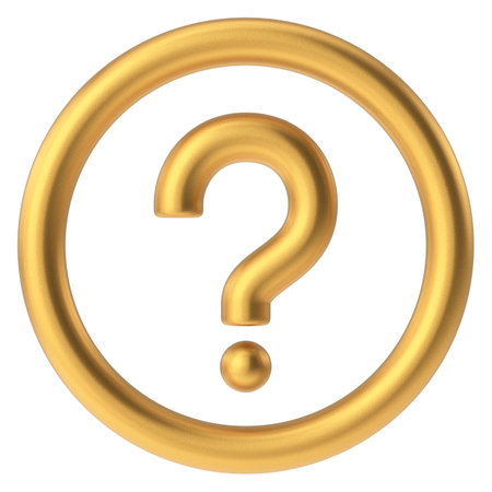 Question mark sign. Question icon. 3D illustration.の写真素材