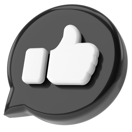 like button. like icon. 3D illustration.の写真素材