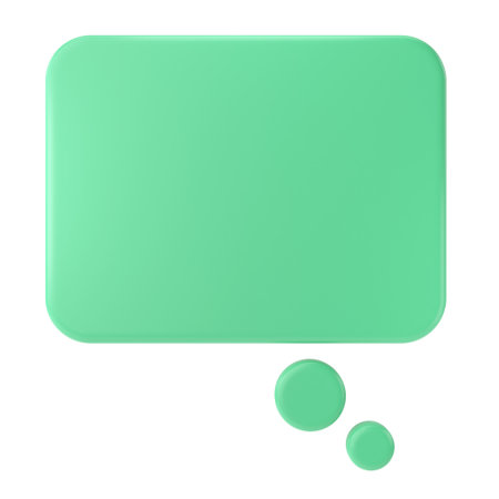 3D speech bubble. Text box. Text area.の写真素材
