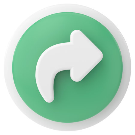 Share icon. Share button. 3D illustration.の写真素材