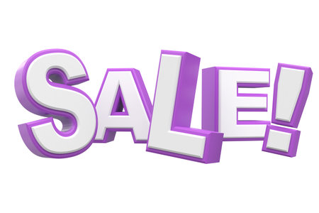 Sale badge. 3D illustration.の写真素材