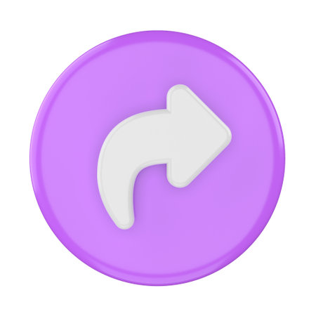 3D share icon. Share button. 3D element.の写真素材