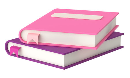 3D book. Notebook. 3D illustration.の写真素材