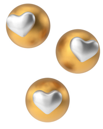 3D like icon. 3D icon. 3D illustration.の写真素材