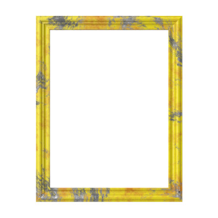 3D frame. Modern frame. 3D illustration.の写真素材